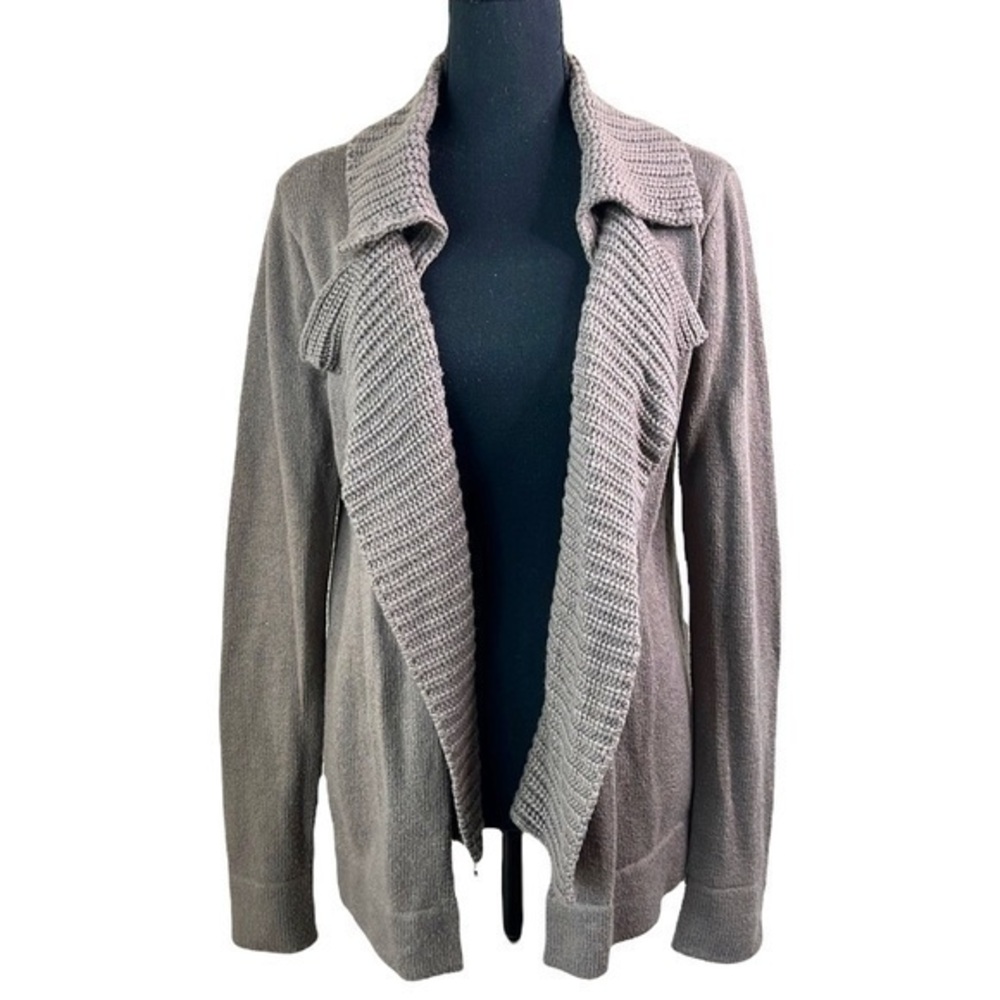 GAP Women’s Draped Open Front Cardigan Size Medium Light Brown